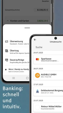 Sparkasse Ihre mobile Filiale для Android — скриншот 2
