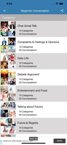 Speaking English Practice для iOS — скриншот 2