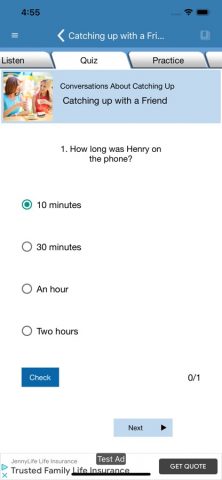 Speaking English Practice для iOS — скриншот 4