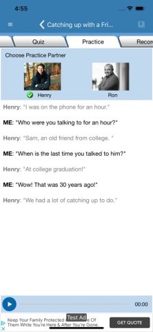 Speaking English Practice для iOS — скриншот 5