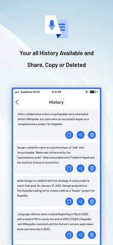Speech To Text : Audio To Text для iOS — скриншот 5