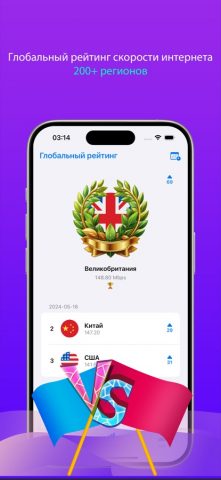 SpeedRace: тест скорости сети для iOS — скриншот 2