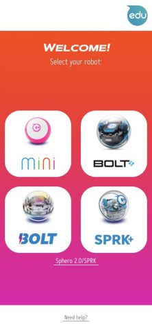 Sphero Play для iOS — скриншот 1