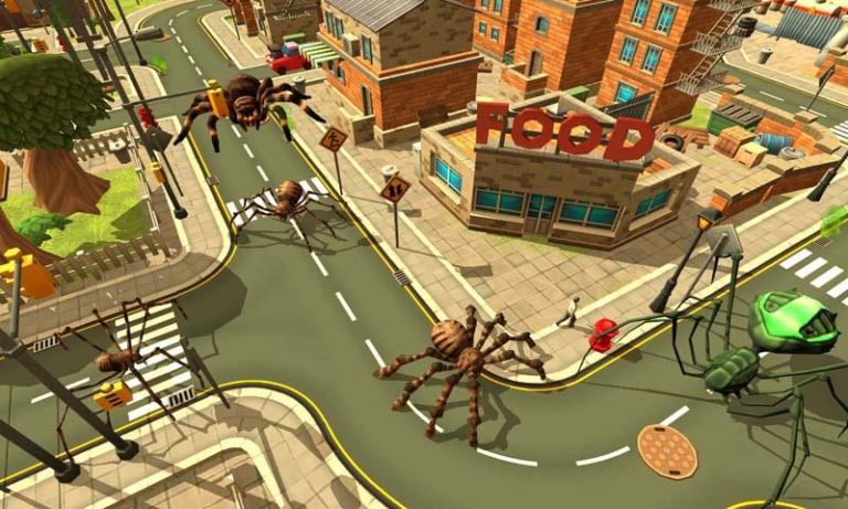 Spider Simulator: Amazing City для Android — скриншот 1