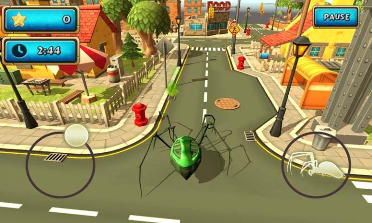 Spider Simulator: Amazing City для Android — скриншот 2