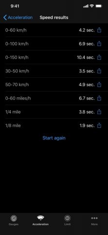 Спидометр и антирадар для iOS — скриншот 4