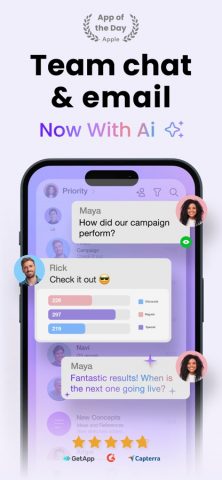 Spike: AI Email & Team Chat для iOS — скриншот 1
