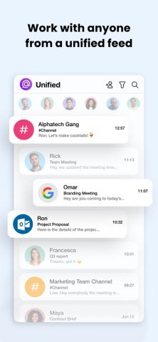 Spike: AI Email & Team Chat для iOS — скриншот 2
