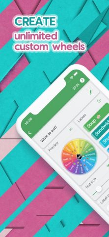 Spin The Wheel — Random Picker для iOS — скриншот 2