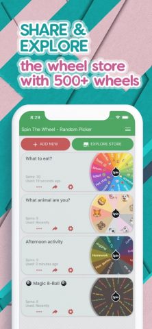 Spin The Wheel — Random Picker для iOS — скриншот 5