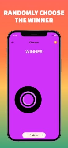 Spin the Wheel: Finger Chooser для iOS — скриншот 4