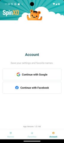 SpinXO Username Generator для Android — скриншот 3