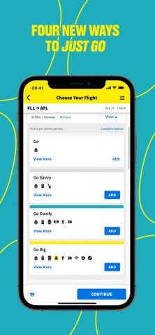 Spirit Airlines для iOS — скриншот 3