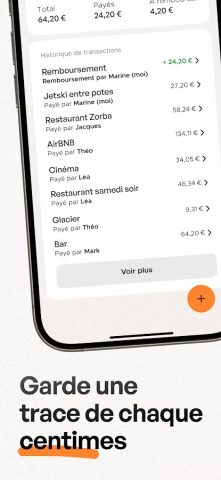 Split — Разделение расходов для Android — скриншот 2