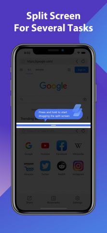 Split Screen — Dual Window для iOS — скриншот 1