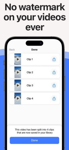 Split Video: Long Story Maker для iOS — скриншот 4