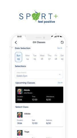 Sport Plus для Android — скриншот 2