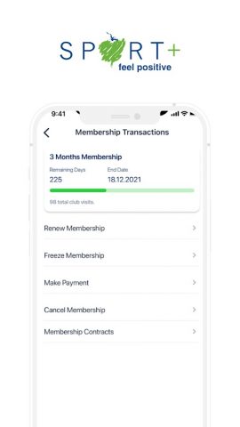 Sport Plus для Android — скриншот 3