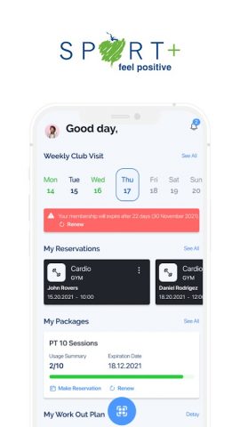 Sport Plus для Android — скриншот 4
