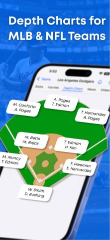 Sports Alerts для iOS — скриншот 4