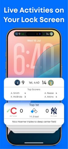 Sports Alerts для iOS — скриншот 5