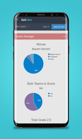 Sports Predictions — BetClan для Android — скриншот 4