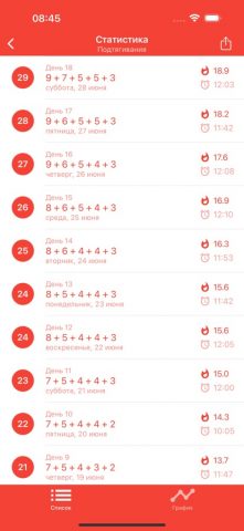 Спортсмен PRO. Тренировка для iOS — скриншот 5