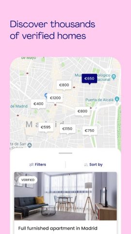 Spotahome: Online rentals для Android — скриншот 4