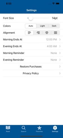 Spurgeon Morning and Evening для iOS — скриншот 5