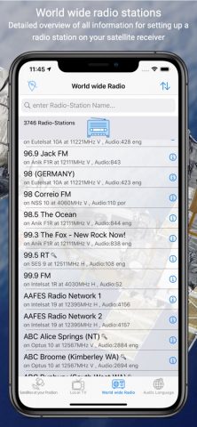 Спутниковые каналы для iOS — скриншот 5