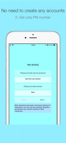 Spy Messenger для iOS — скриншот 2