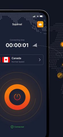Squirrel — VPN & Proxy Master для Android — скриншот 1