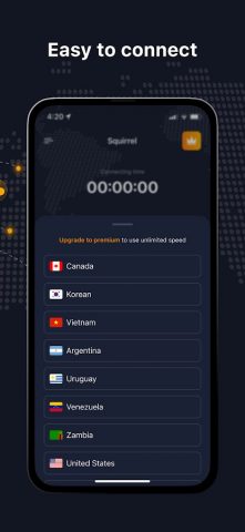 Squirrel — VPN & Proxy Master для Android — скриншот 3