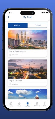 SriLankan Airlines для iOS — скриншот 3