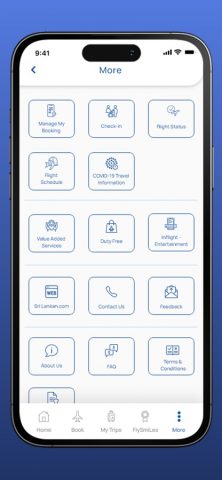 SriLankan Airlines для iOS — скриншот 5