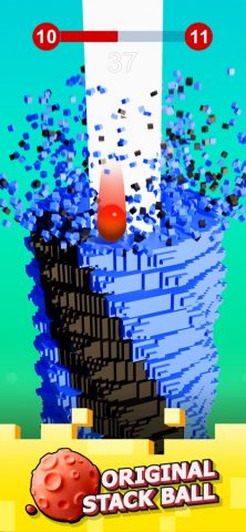 Stack Ball 3D для iOS — скриншот 1