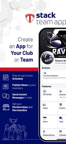 Stack Team App для iOS — скриншот 1
