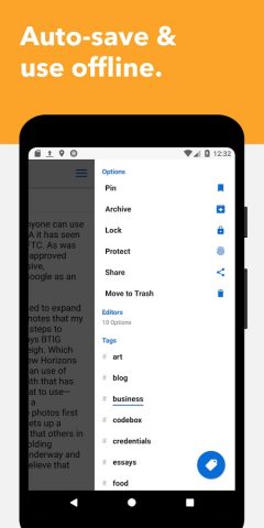 Standard Notes для Android — скриншот 4