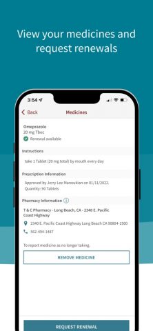 Stanford Health Care MyHealth для iOS — скриншот 5