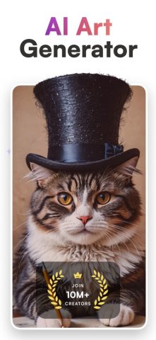Starryai: AI Art Generator для iOS — скриншот 1