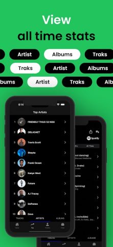 Статистика Spotify: Receiptify для Android — скриншот 4