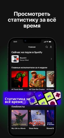 Stats for Spotify Music для iOS — скриншот 4