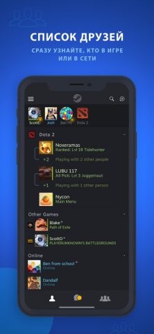 Steam Chat — скриншот 1