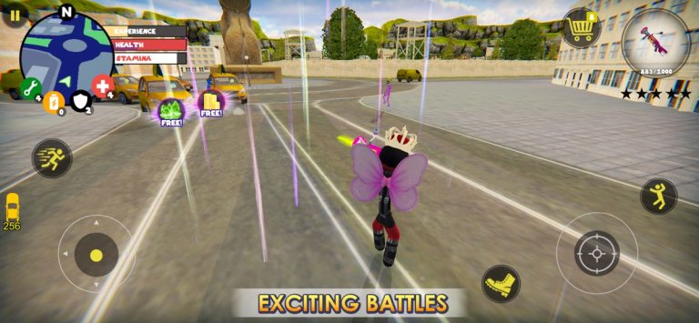 Stick Rope Hero для iOS — скриншот 4