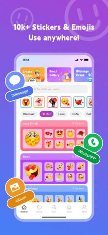 Sticker Maker — Top Stickers для iOS — скриншот 1