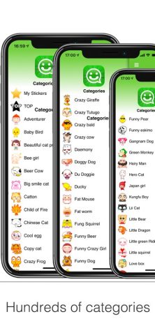 Stickers Packs PlusApp для iOS — скриншот 5