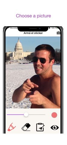 Stickers for Telegram для iOS — скриншот 1