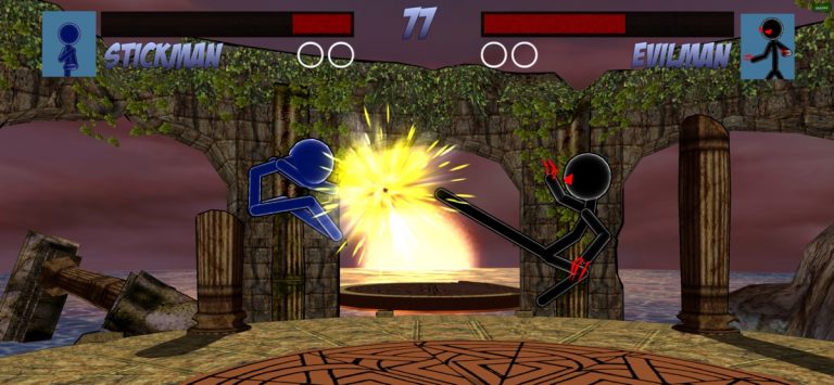 Stickman Street Fighter для iOS — скриншот 1
