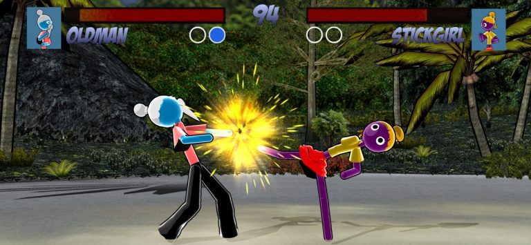 Stickman Street Fighter для iOS — скриншот 2