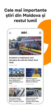 Stiri.md — Știri din Moldova для Android — скриншот 1